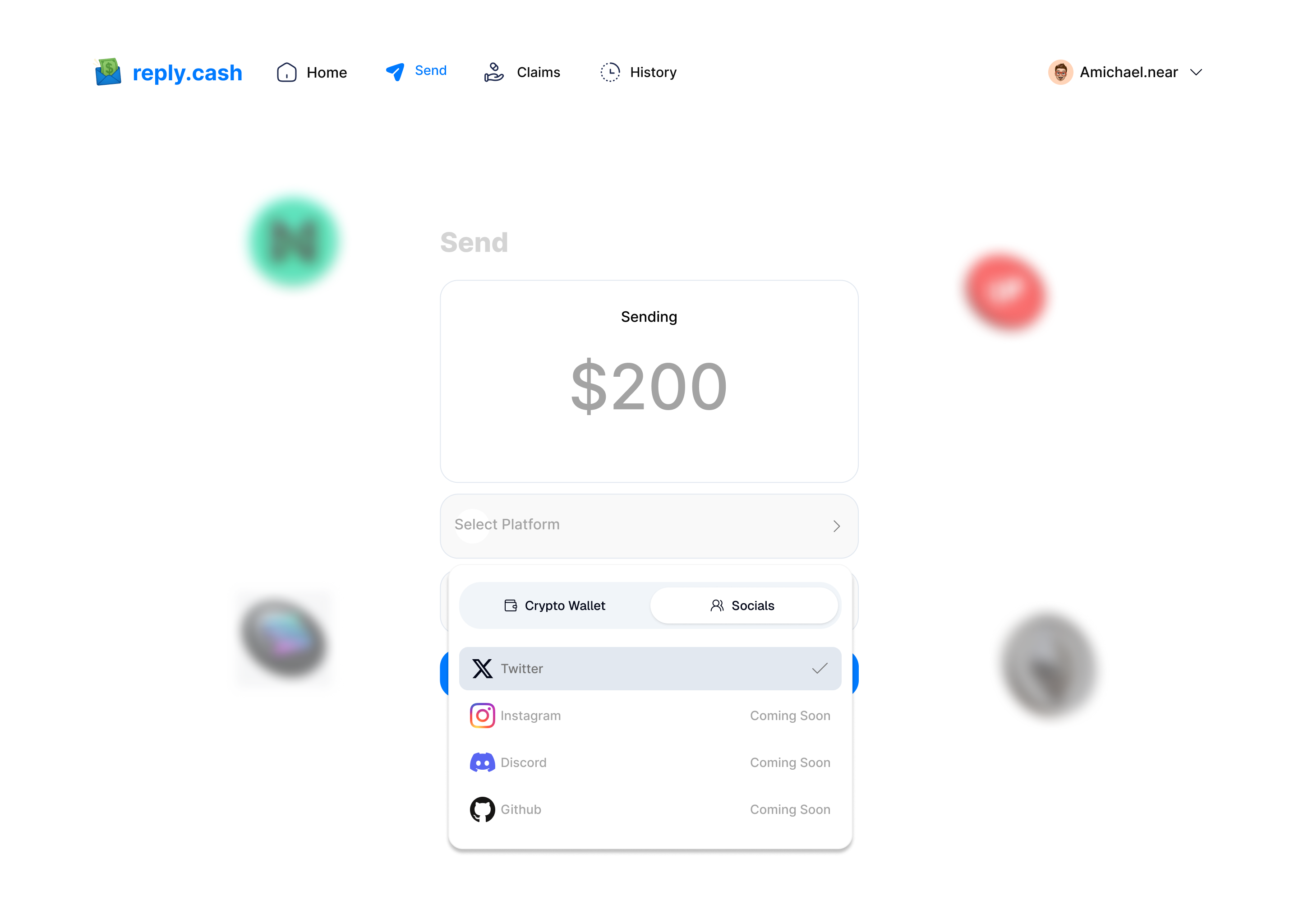 Send money to mobile money - Enter phone number and amount